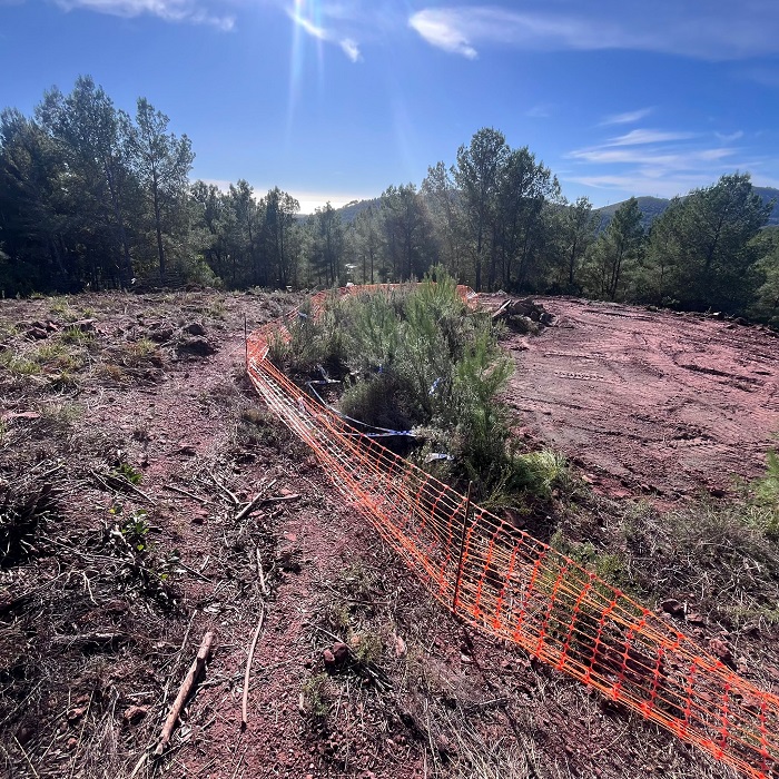 Nou dipòsit d’aigua per combatre els incendis forestals